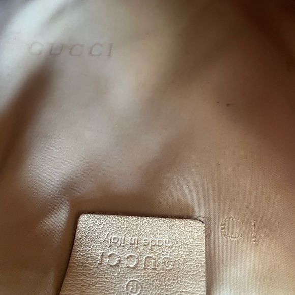 Gucci Beige Leather Shoulder Bag - Picture 16 of 16